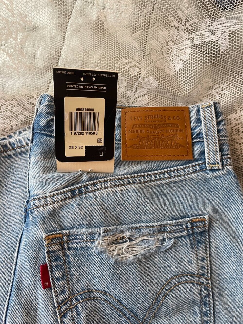 Levi's Ribcage Wide Leg Jean - Picture 7 of 7